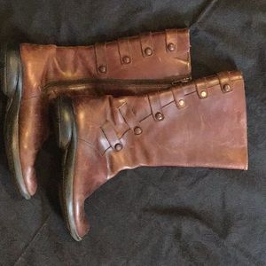 Merrell Tetra Launch 7.5 cherry brown waterproof